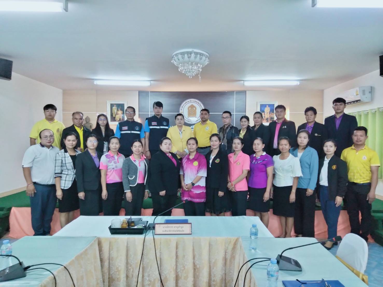 ประชุมและรายงานการป้องกันและแก้ไขปัญหายาเสพติดในสถานศึกษาด้วยระบบ NISPA และ CATAS
